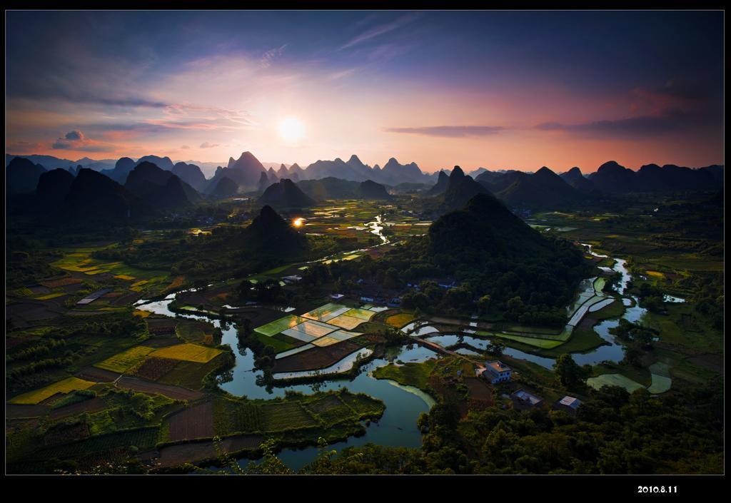 Yangshuo Leisure Tea Lodge Kültér fotó