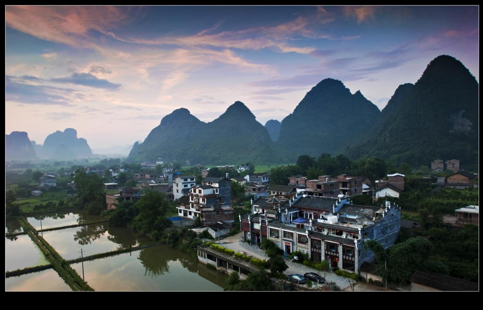 Yangshuo Leisure Tea Lodge Kültér fotó